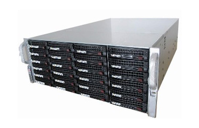 enterprise-class 24-bay disk array